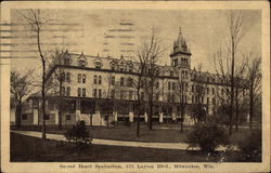 Sacred Heart Sanitarium, 575 Layton Blvd Milwaukee, WI Postcard Postcard