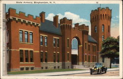 State Armory Postcard