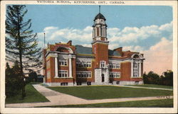 Victoria School Postcard