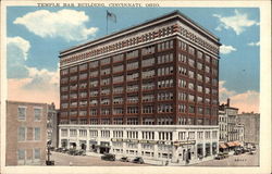 Temple Bar Building Cincinnati, OH Postcard Postcard