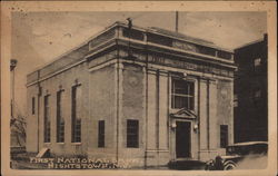 First National Bank Postcard