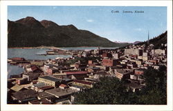 Bird's eye view of Juneau Bird's eye view of Juneau