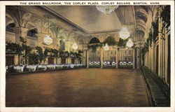 The Grand Ballroom, The Copley Plaza, Copley Square Postcard