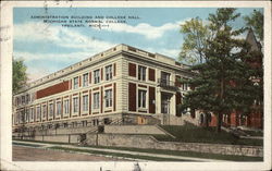 Administration Building and College Hall Postcard