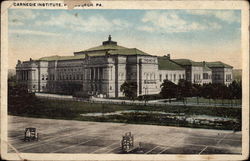 Carnegie Institute Pittsburgh, PA Postcard Postcard