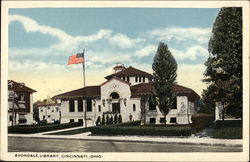 Avondale Library Postcard