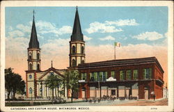 Cathedral and Custom House Postcard