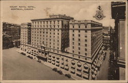 Mount Royal Hotel Postcard