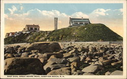 East Side, Great Boars Head Hampton Beach, NH Postcard Postcard