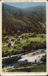 Fair View House from Parker's Ledge North Woodstock, NH Postcard Postcard