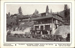 "Oliver's" Gateway Lodge, Radium Hot Springs Postcard