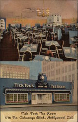 Tick Tock Tea Room Postcard
