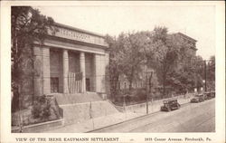 Irene Kaufmann Settlement Pittsburgh, PA Postcard Postcard