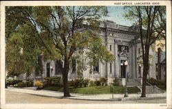 Post Office Lancaster, OH Postcard Postcard