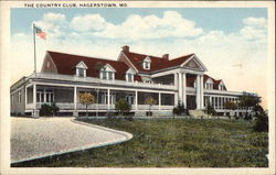 The Country Club Hagerstown, MD Postcard Postcard