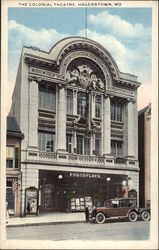 The Colonial Theatre Hagerstown, MD Postcard Postcard