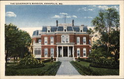 The Governor's Mansion Postcard