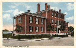 Emergency Hospital Annapolis, MD Postcard Postcard