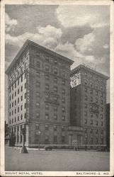 Mount Royal Hotel Postcard