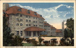 East Entrance, Grove Park Inn Postcard