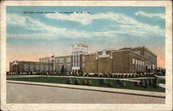 Boyden High School Salisbury, NC Postcard Postcard