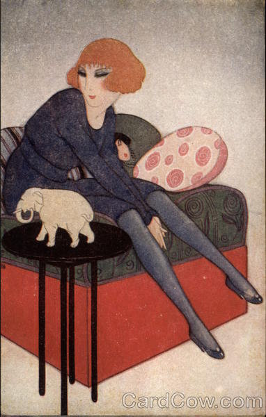 Femmes Modernes Lorenzi Artist Signed