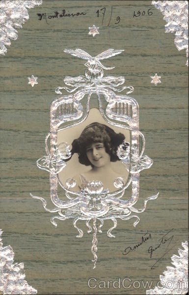 Attractive Woman in a Frame Women