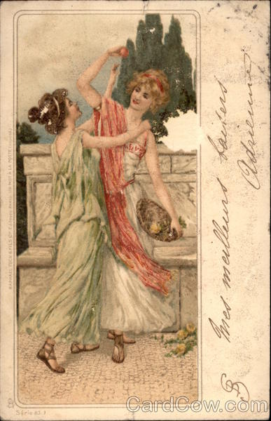 Two Girls in Togas Women