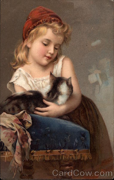 Girl With Cat Girls