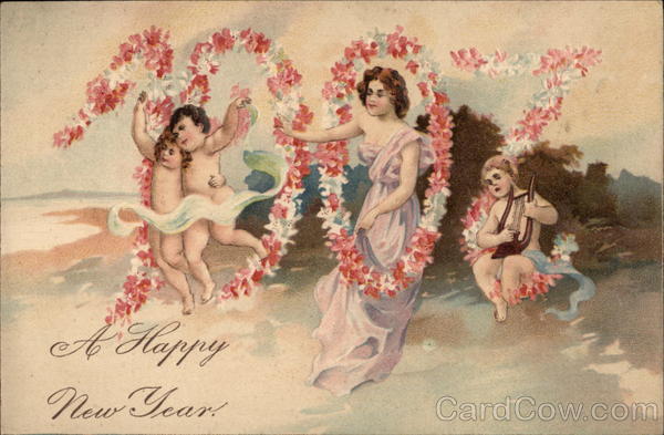 A Happy New Year Angels & Cherubs
