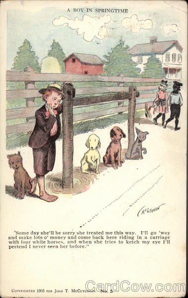 A Boy in Springtime Boys