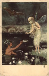 Bubbelimuck by Elsa Beskow Postcard
