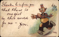 I Hasten To Inform You Frederick Burr Opper Postcard Postcard