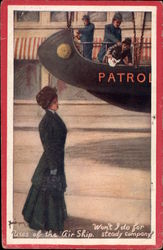 Uses of the Air Ship Postcard