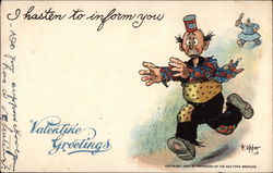 Valentine Greetings Postcard