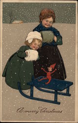 A Merry Christmas Postcard