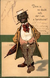 Well-Dressed Man of African Descent Postcard