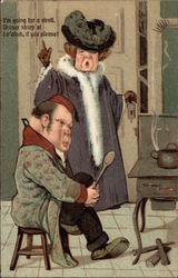 I'm going for a stroll Postcard