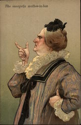 The Energetic Mother-in-Law Postcard