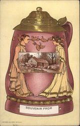 Stein Souvenir From _________ Postcard