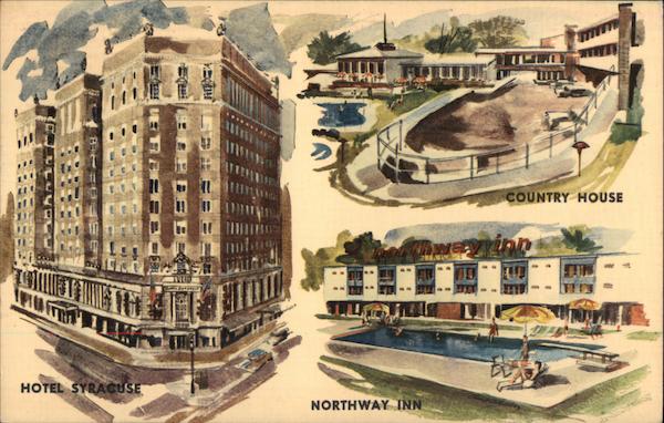 Hotel Syracuse, Country House, and Northway Inn New York