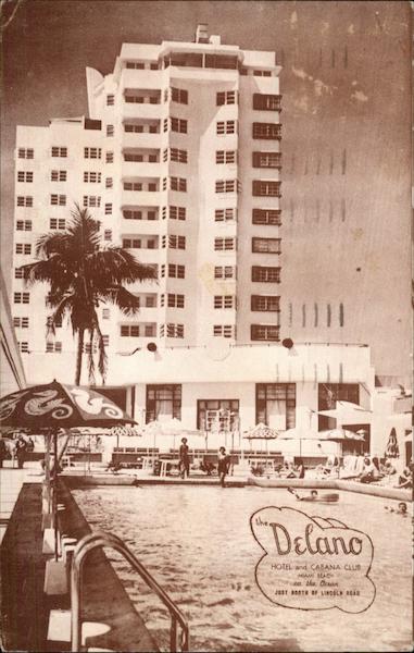 Delano Hotel and Cabana Club Miami Beach Florida