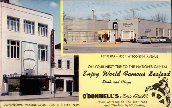 O'Donnell's Sea Grill Washington District of Columbia