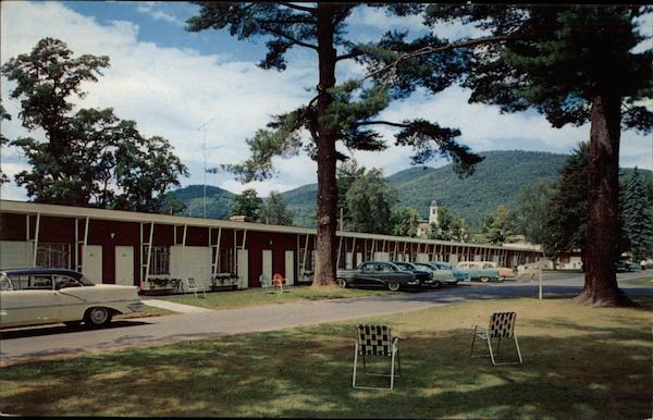 Portion of South Wing, The Georgian Motel Lake George New York