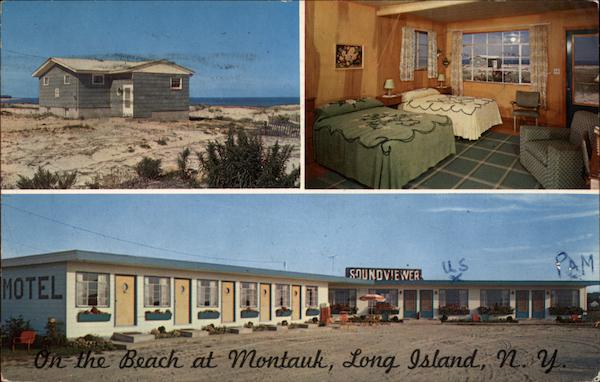 On the Beach at Montauk, Long Island, N. Y New York