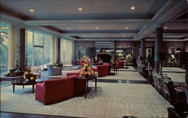 Lounge Area, Menger Hotel San Antonio Texas