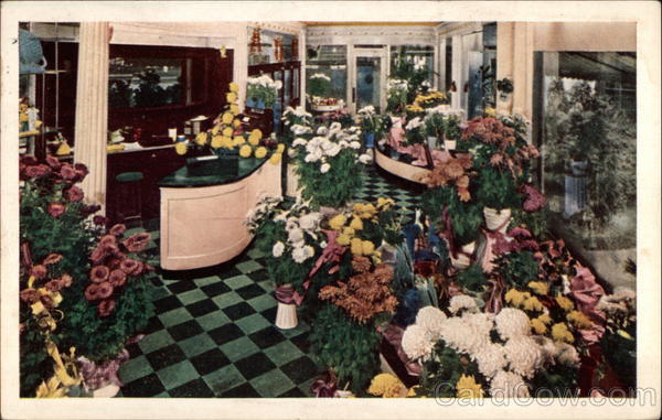 Edgewater Beach Hotel Flower Shop Chicago Illinois
