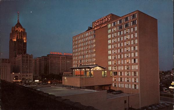 Howard Johnson's New Center Motor Lodge Detroit Michigan
