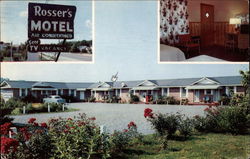 Rosser Motel Postcard