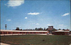 Irish Inn Motel & Restaurant Dublin, GA Postcard Postcard